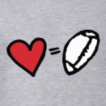 Love equals rugby