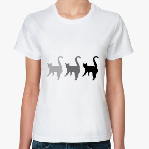 Классическая футболка Три кота