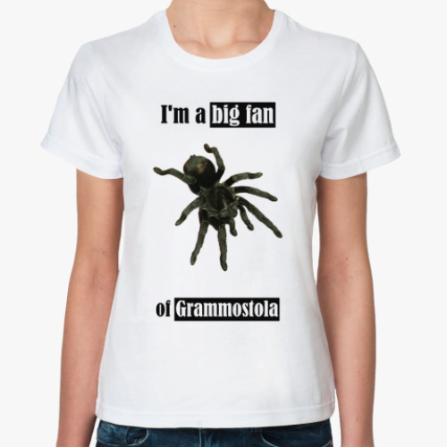 Классическая футболка Grammostola