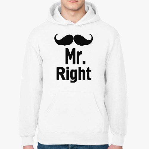 Толстовка худи Mr. Right