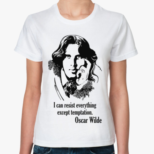 Классическая футболка Oscar Wilde