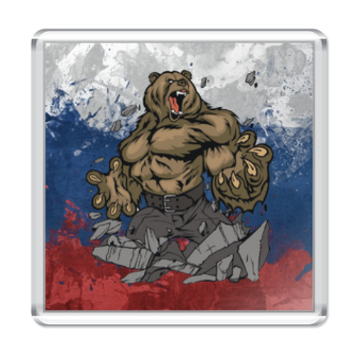 Магнит 'Russian bear'