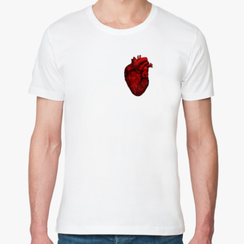 Футболка из органик-хлопка Анатомическое Сердце