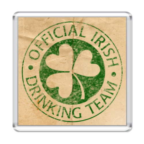 Магнит Irish drinking team