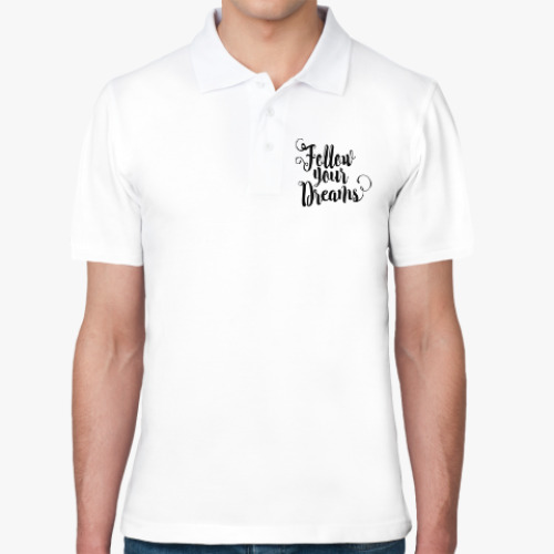 Рубашка поло Follow your dreams