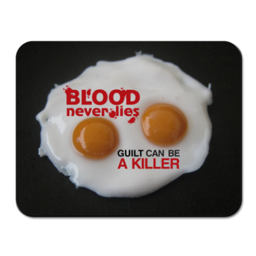 Коврик для мыши blood never lies (Декстер)