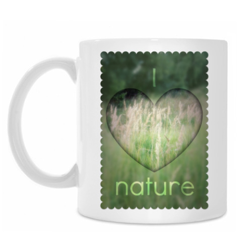 Кружка 'I Heart Nature'