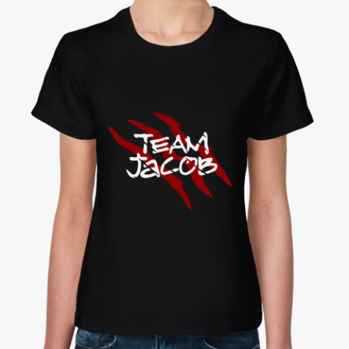 Женская футболка Team Jacob
