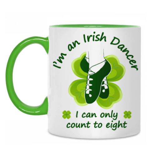 Кружка 'Irish dancer count'
