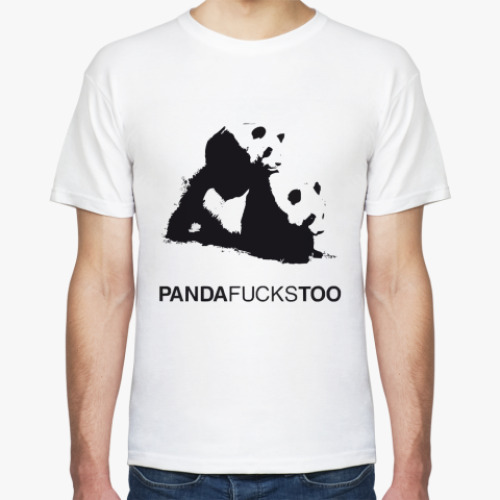 Футболка Panda fucks too