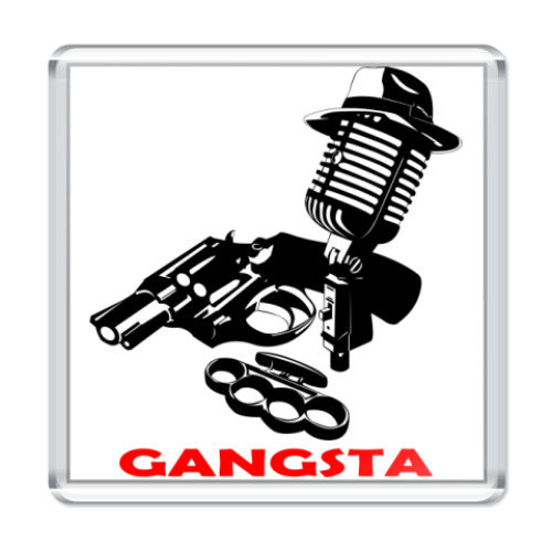 Магнит Rap Gangsta