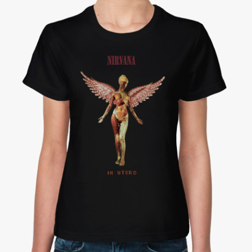 Женская футболка Nirvana