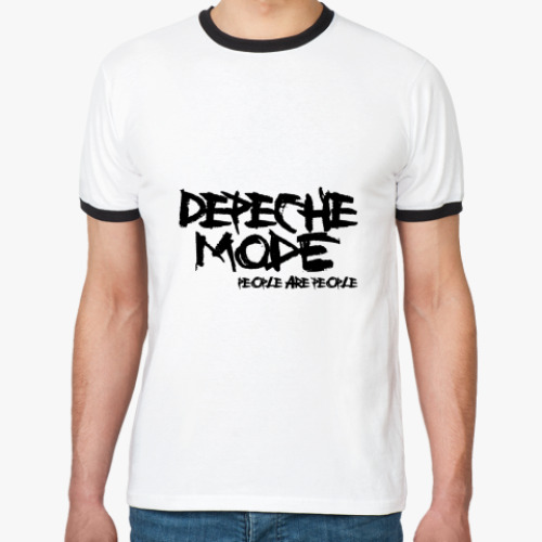 Футболка Ringer-T Depeche Mode Devotional tour