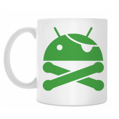 Кружка Android pirat