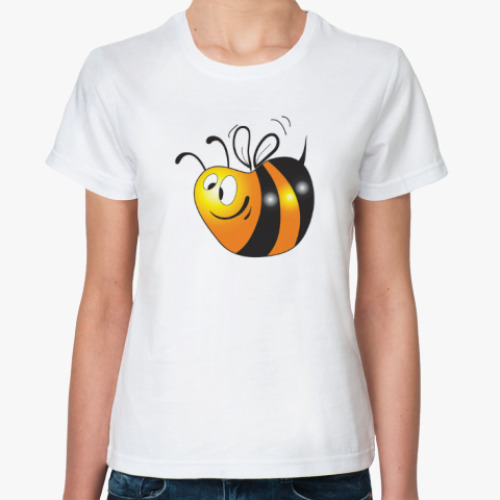 Классическая футболка Толстая пчелка