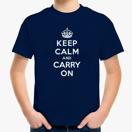 Детская футболка Keep Calm...