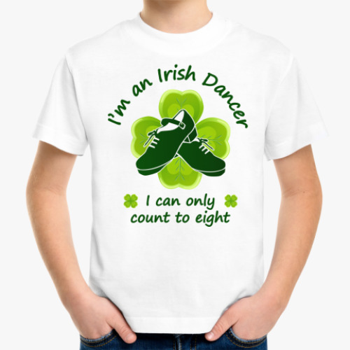 Детская футболка Irish dancer
