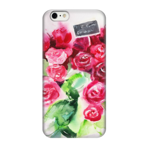 Чехол для iPhone 6/6s Цветочный маркет