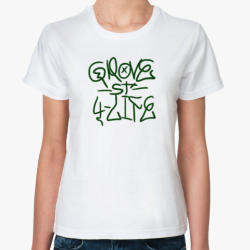 Классическая футболка GROVE STREET 4-LIFE