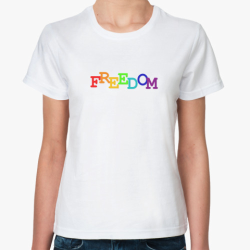 Классическая футболка  'Freedom'
