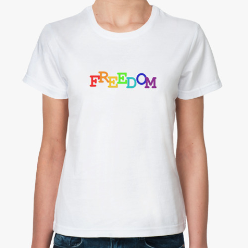 Классическая футболка 'Freedom'
