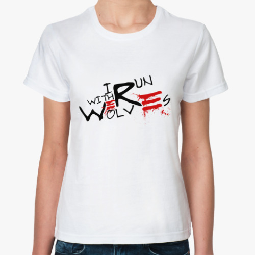 Классическая футболка Werewolf 2side  (бел)