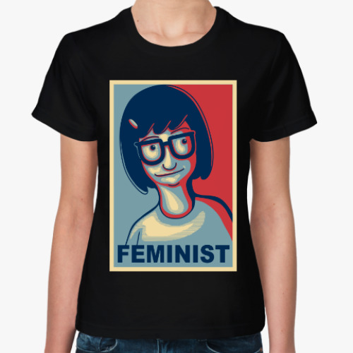Женская футболка Тина Белчер (Закусочная Боба)
