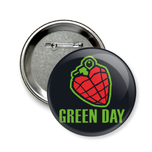 Значок 58мм Green Day