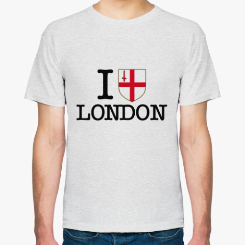 Футболка I love London