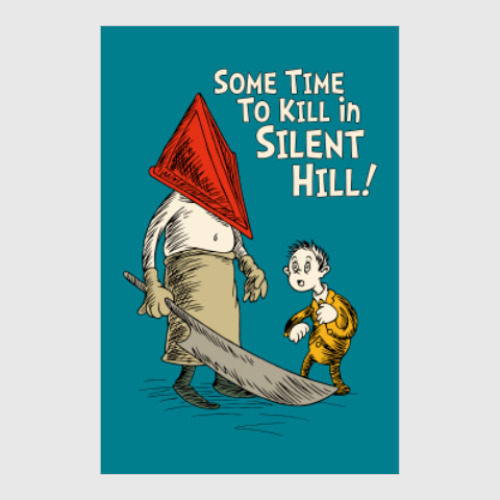 Постер Silent Hill Pyramid Head