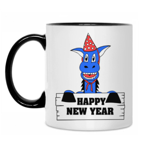 Кружка Happy new year.