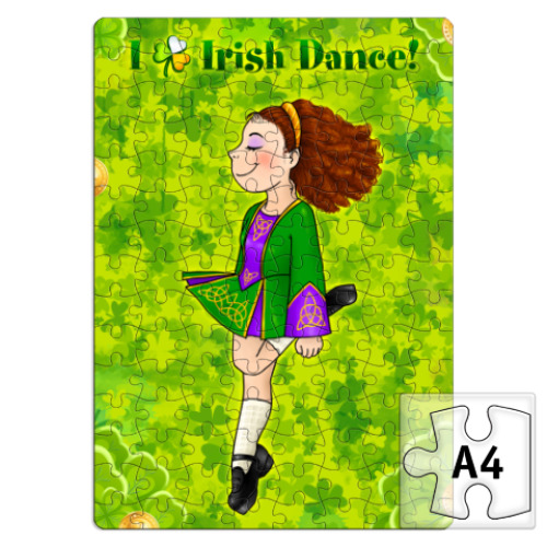Пазл I love Irish Dance
