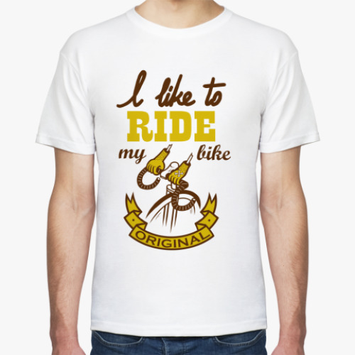 Футболка I like to ride