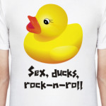 Rock-n-roll duck