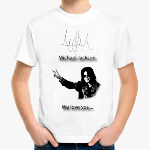Детская футболка Майкл Джексон
