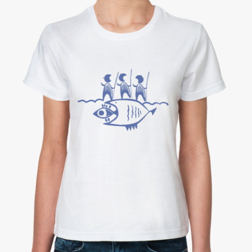 Классическая футболка Рыбалка