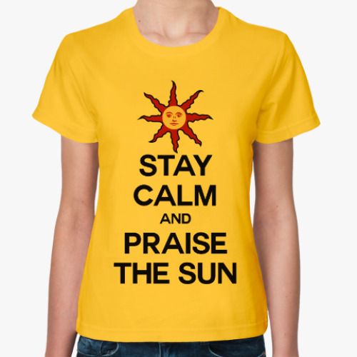 Женская футболка Praise the Sun