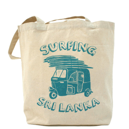 Сумка шоппер Surfing Sri Lanka