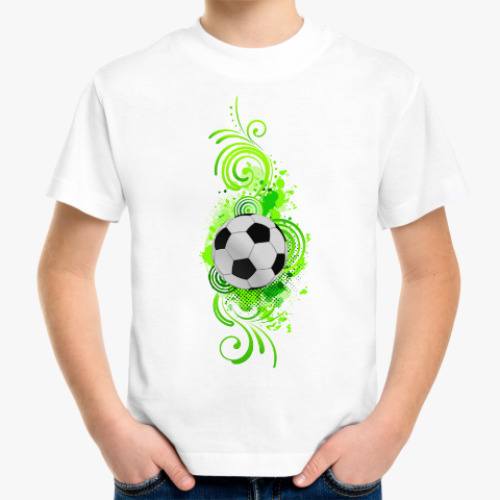 Детская футболка Футбольный мяч