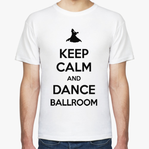 Футболка Keep Calm And Dance Ballroom