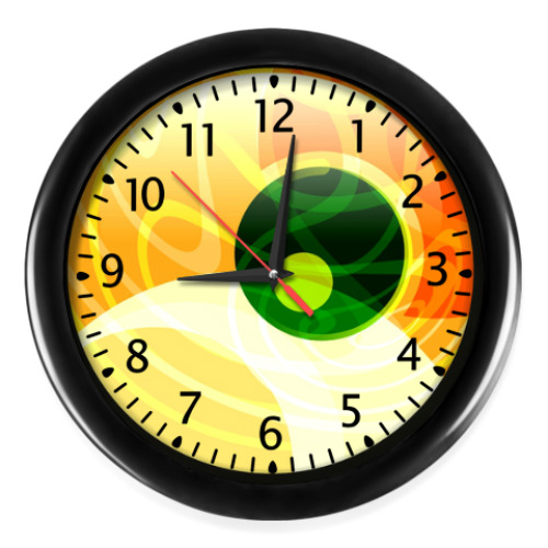 Настенные часы Зеленоглаз