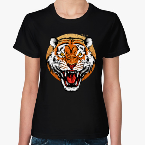 Женская футболка Бенгальский Тигр