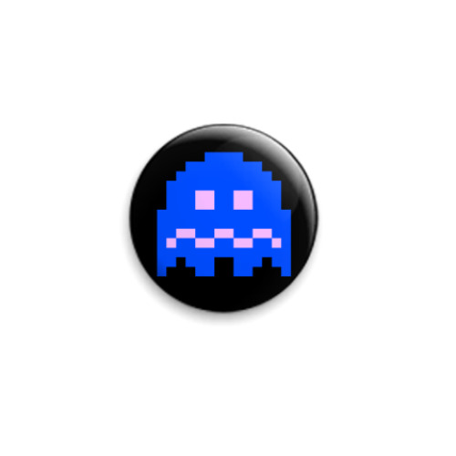 Значок 25мм Pacman