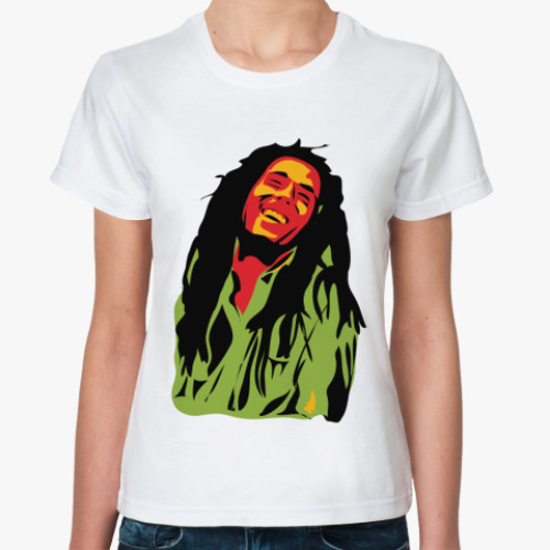 Классическая футболка Marley Жен футболка (бел)