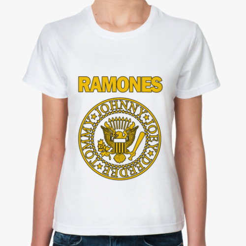 Классическая футболка Ramones yell