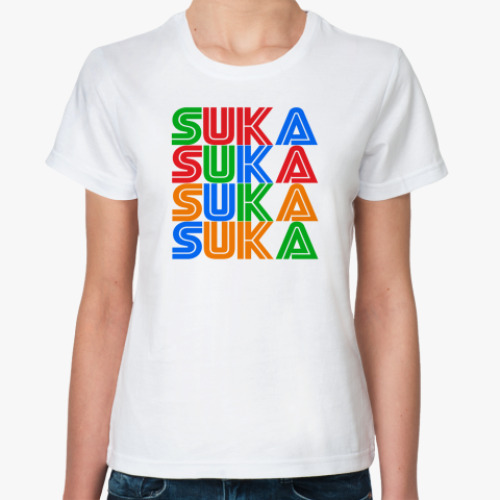 Классическая футболка Suka 4x4
