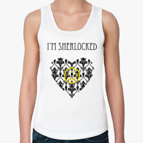 Женская майка Sherlock Шерлок Холмс