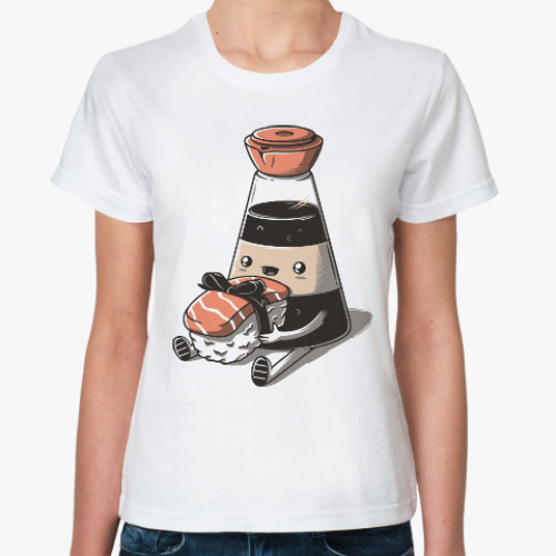Классическая футболка Суши и роллы