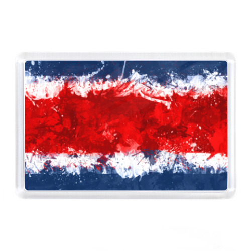 Магнит Коста-Рика, флаг
