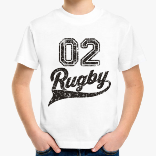 Детская футболка Регби Rugby